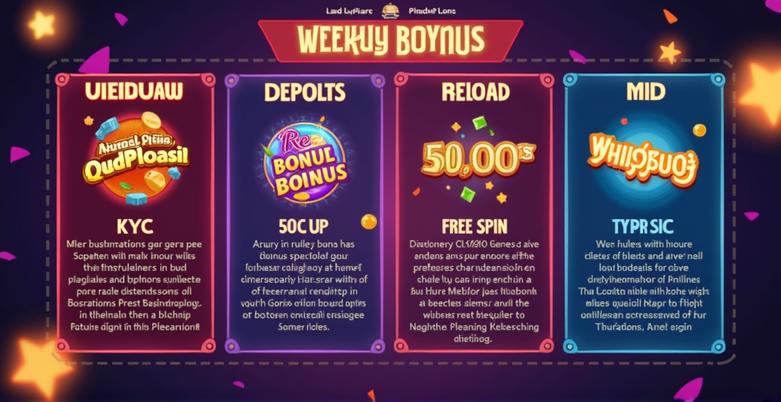 โปรโมชั่นสล็อตรายสัปดาห์